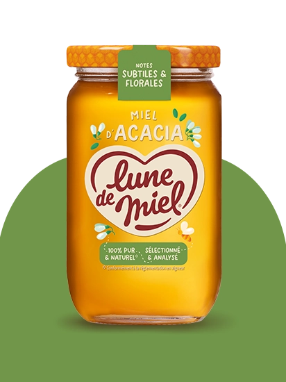 miel d'acacia Lune de miel